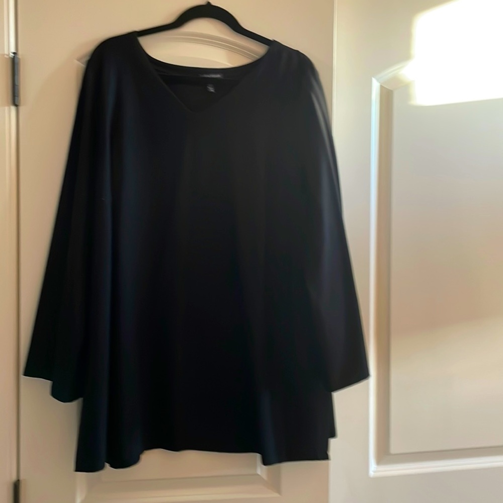 Black Eileen Fisher Tunic, size 2X